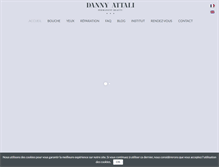 Tablet Screenshot of dannyattali.com